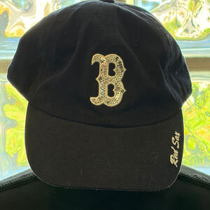 Boston Red Sox Adjustable Bling Cap in Navy